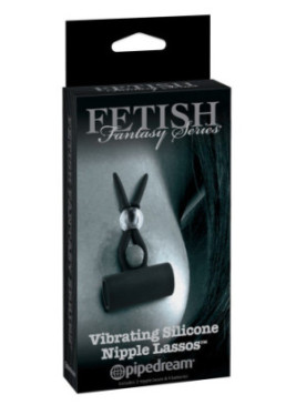 Vibrating Silicone Nipple Lassos